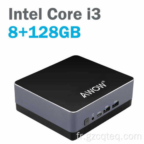 Mini Office PC Box Intel i35005U 8 Go 256 Go